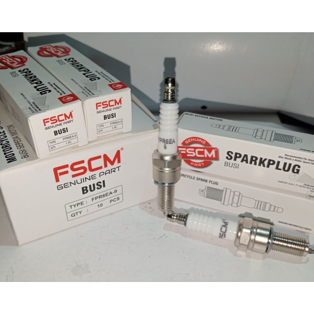 BUSI FPR6EA-9 FSCM MOTOR KARISMA SUPRA X 125 BEAT VARIO JUPITER MX VIXION XEON REVO BLADE SATRIA FU1