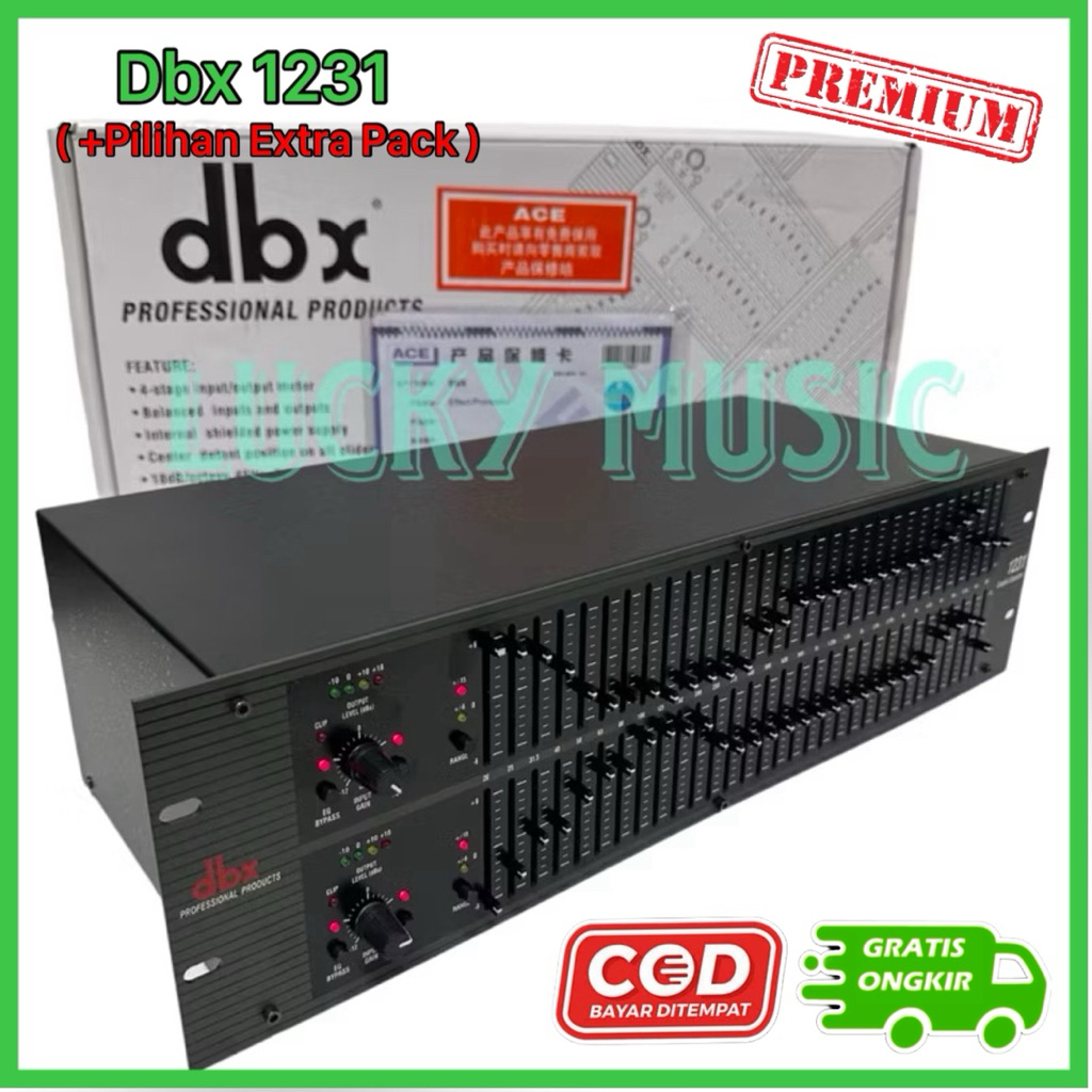 Equaliser DBX 2231 DBX 1231 Grade A 2 x 31 equaliser dbx 1231 dbx 2231 dbx1231 dbx2231