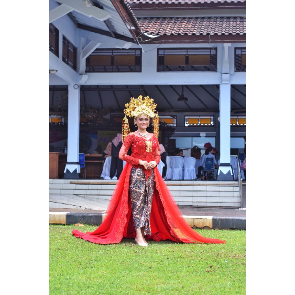 prelove kebaya merah cabe