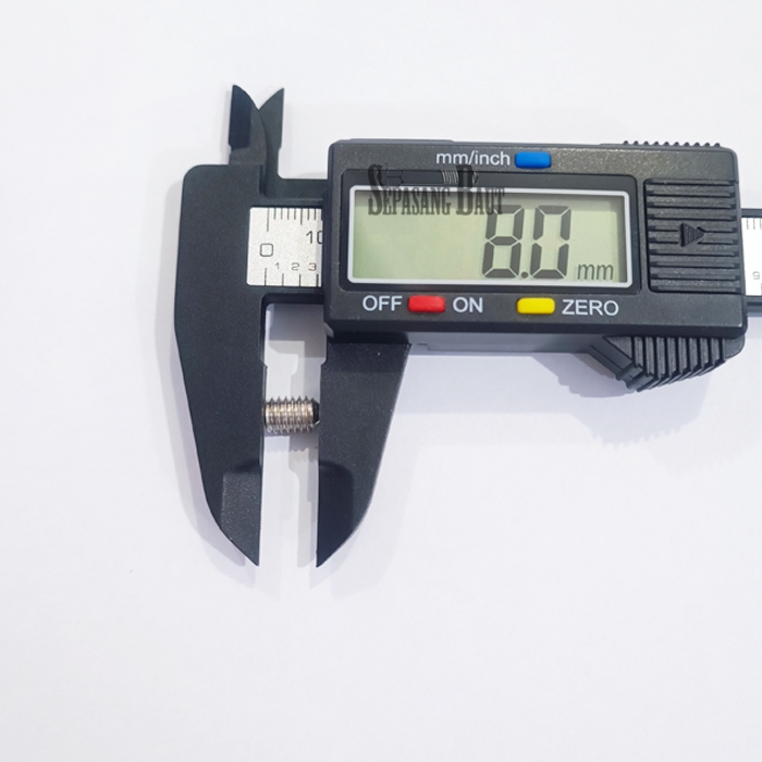 M6 x 8 Baut L Tanam L Set Stainless 304 M6x8