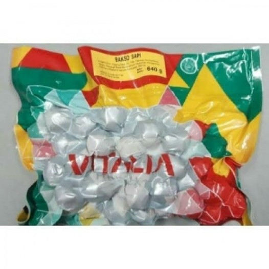 Vitalia Bakso Sapi 270gr - Zahra Frozen Mart