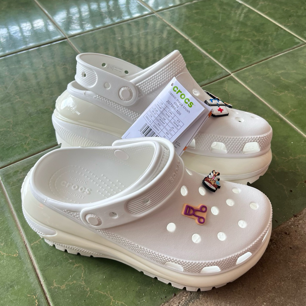 [NEW] JASTIP CROCS MEGA CRUSH PUTIH ORIGINAL