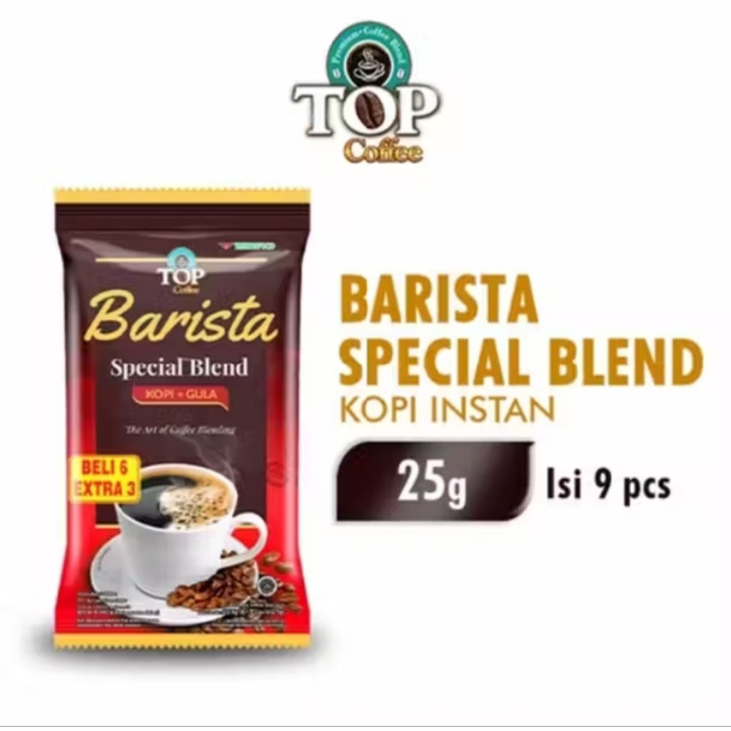 Top Kopi Barista 9 Sachet exp 2027
