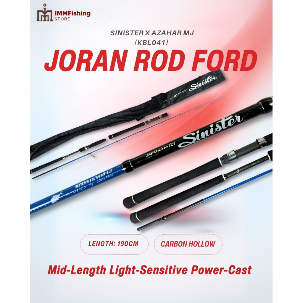 JORAN ROD FORD SINISTER 190 | Tongkat Pancing