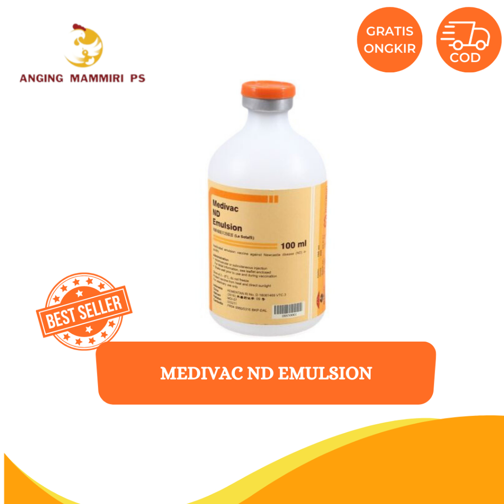 Vaksin Medivac ND Emulsion