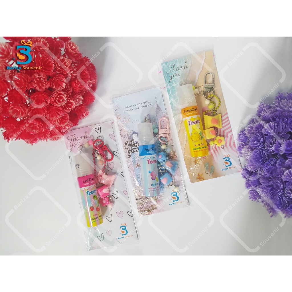 BARIZA_Freshcare Teens / bag charm / gantungan / souvenir
