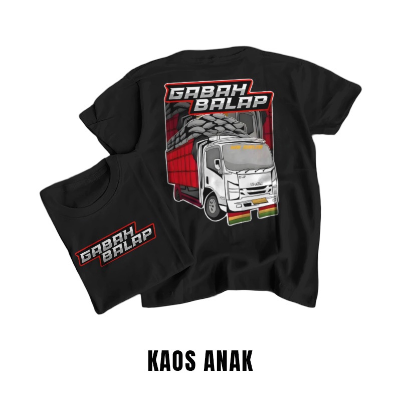 Kaos Truk Gabah Balap Anak Baju kaos Truk Oleng Anak Umur 2 - 13 Tahun Terbaru
