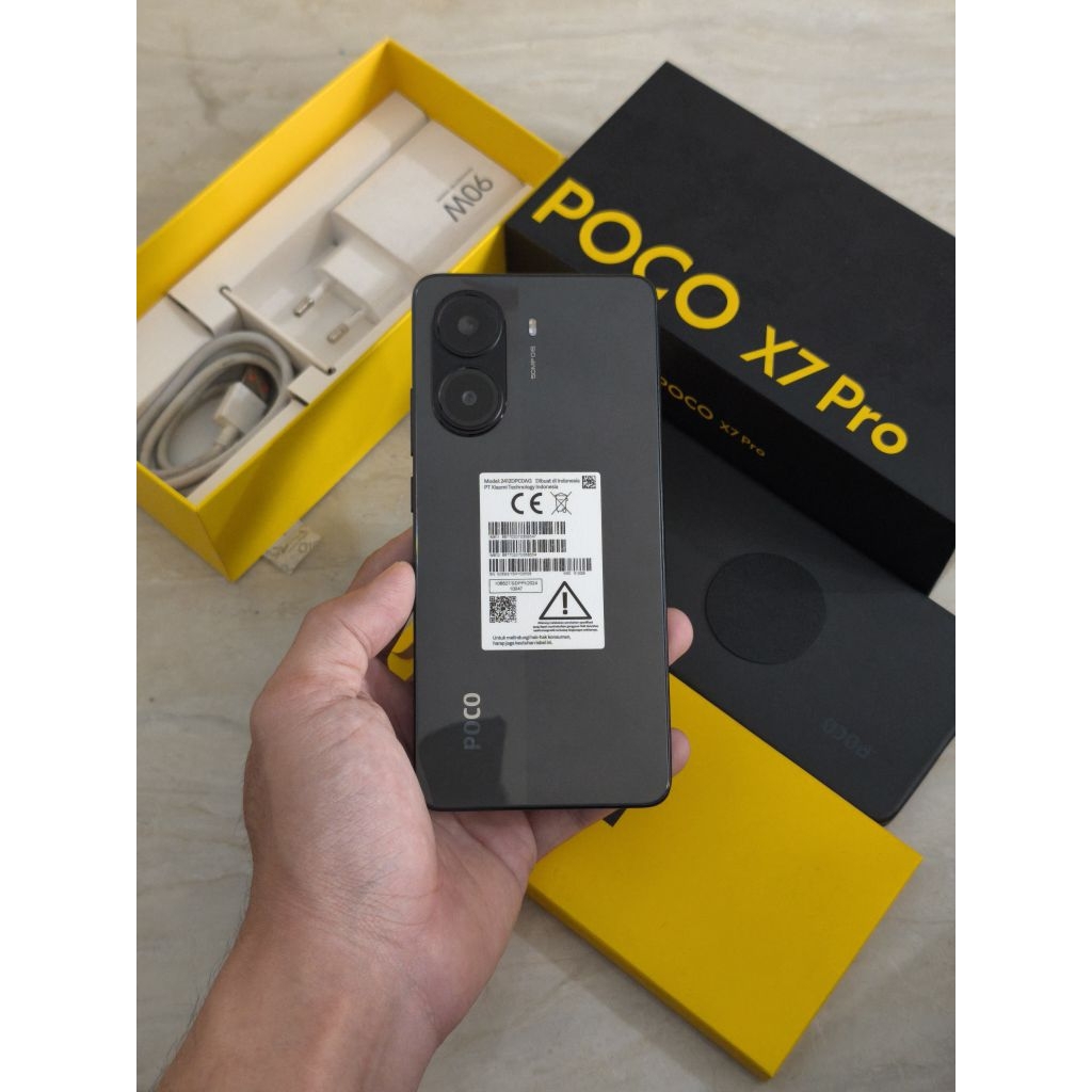 Poco X7 Pro 12/512GB Xiaomi Poco X7 Pro 5G HP Seken Second Bekas Android