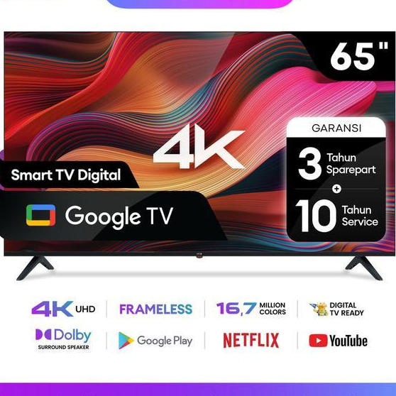 SPC GOOGLE TV 65 INCH 4K QLED - ST 65