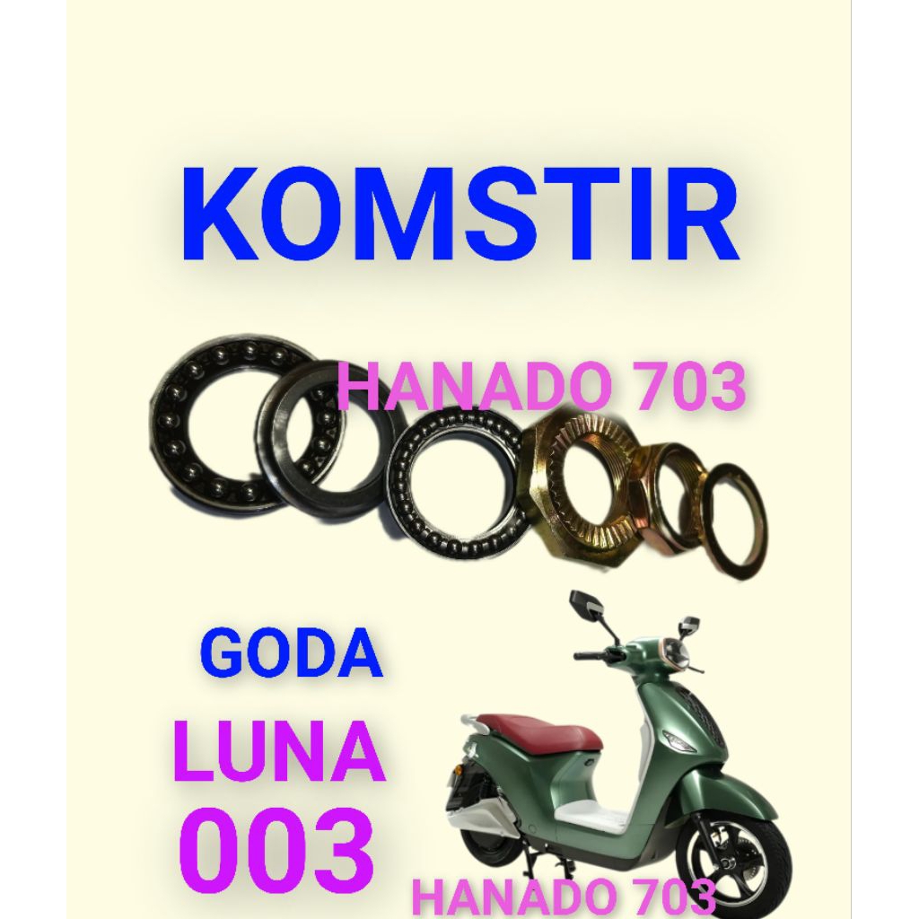 komstir motor listrik goda luna 003 kones headset komfork motor listrik goda 003