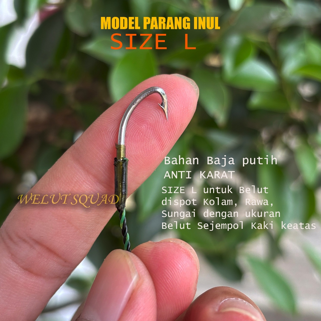 Pancing Belut WELUT SQUAD Model PAR4NG INUL