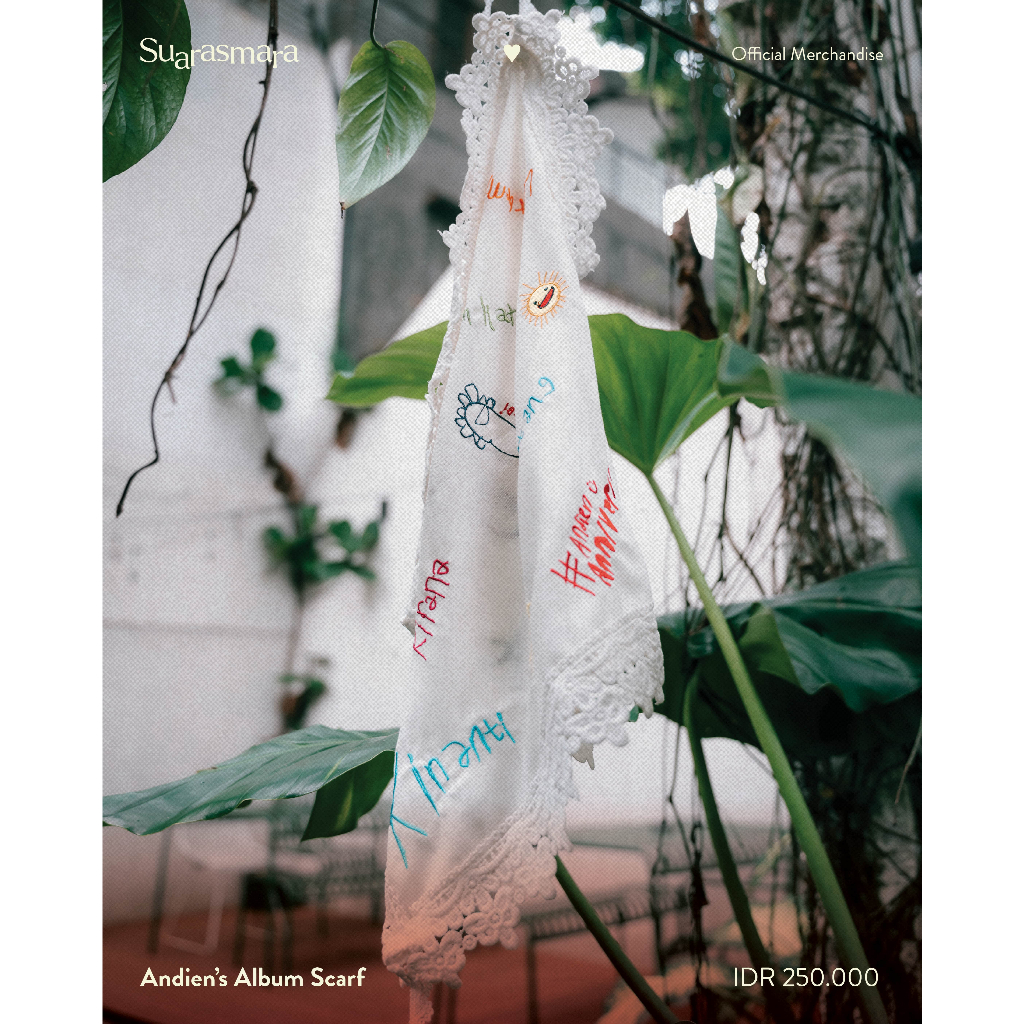 Andien's Album Scarf | Andien Official Merchandise