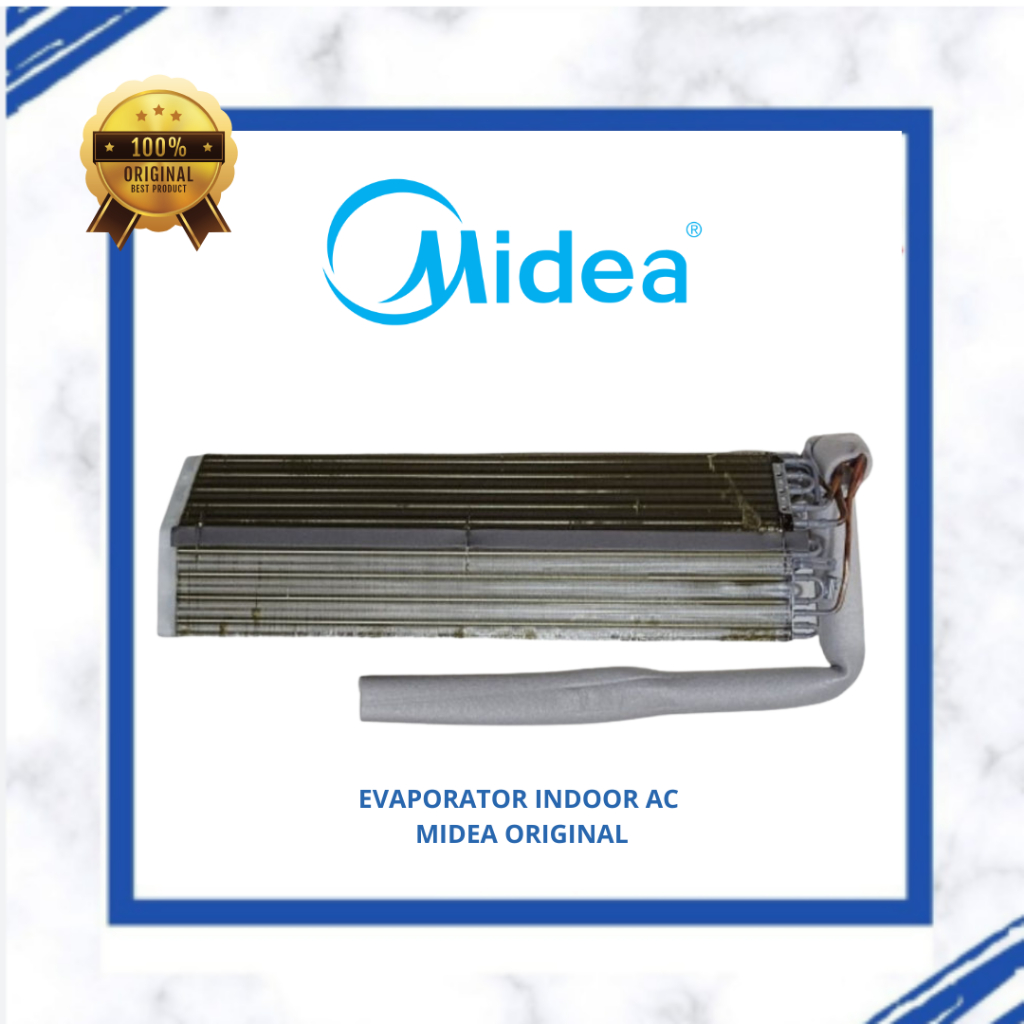 EVAPORATOR INDOOR AC MIDEA 1/2PK MSAF-05CRN2/MSBC-05CRN2 / MSFC-05CRN1 ORIGINAL