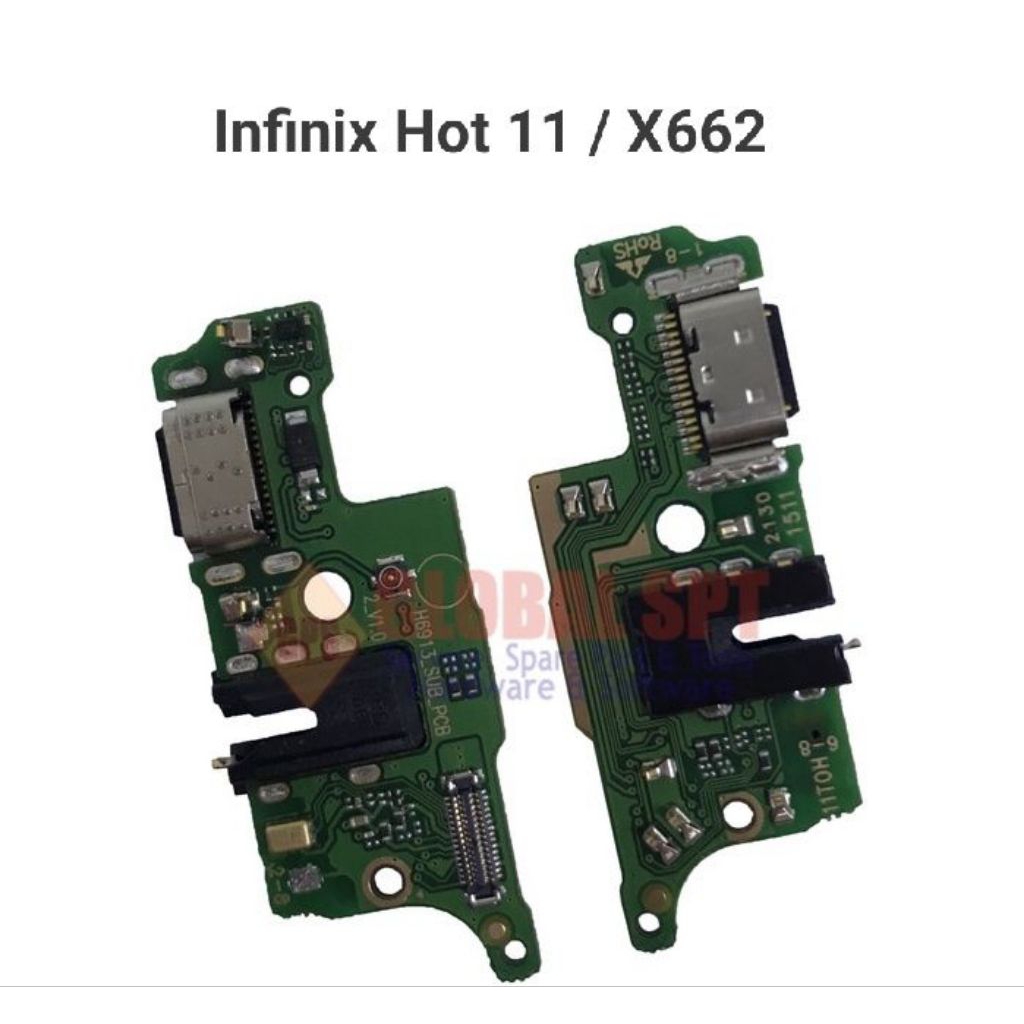 PAPAN CAS KONEKTOR /KONEKTOR CHARGER INFINIX HOT 11 X662