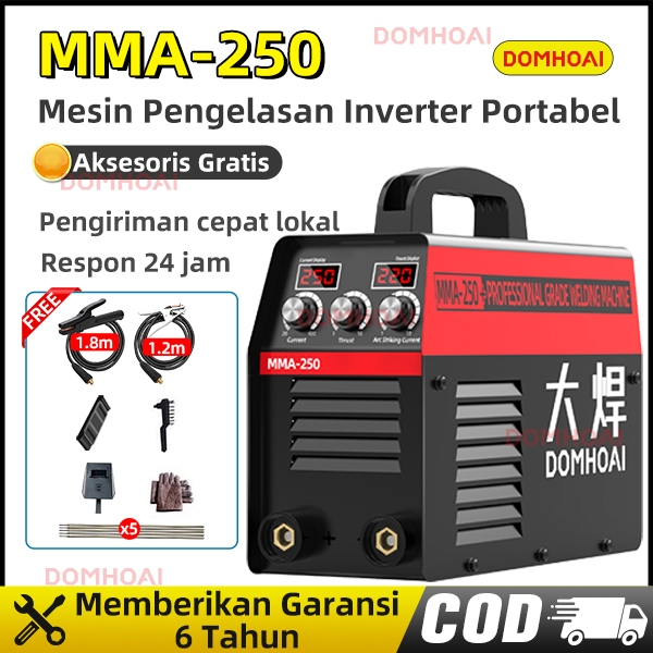 Domhoai mesin las listrik 450 watt las laser  untuk besi las listrik Portabel Tampilan Digital Defin