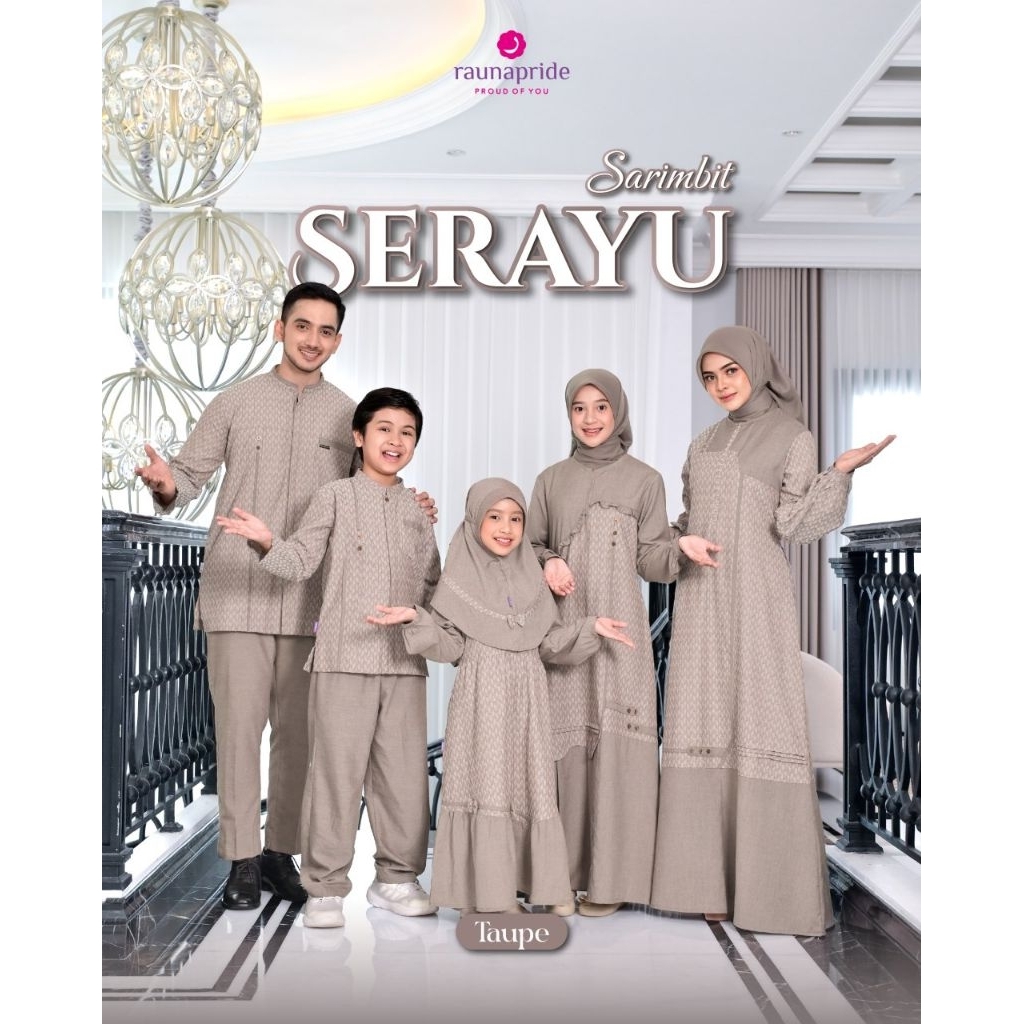 Sarimbit Serayu Terbaru RAUNAPRIDE Couple Keluarga Muslim