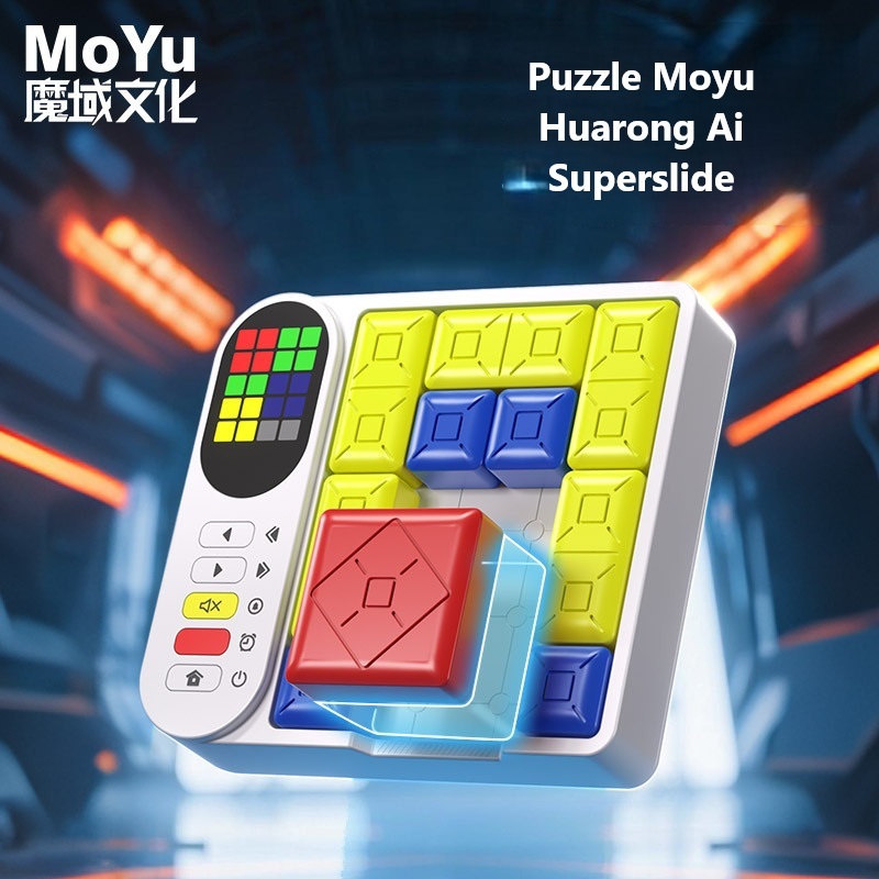 3D Puzzle Geser Moyu Huarong Ai Super Slide