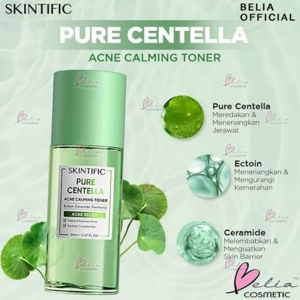 TONER SKINTIFIC PURE CANTELLA  ACNE SERIES