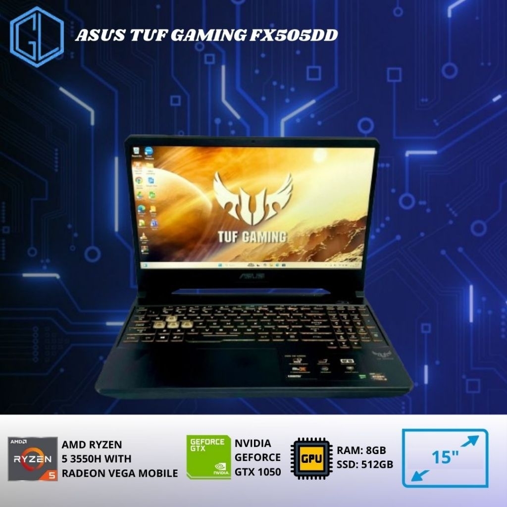 ASUS TUF GAMING FX505DD