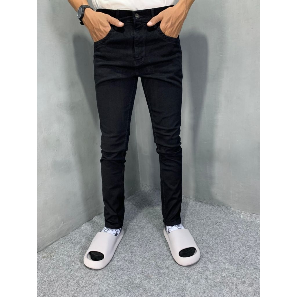 CELANA PANJANG SOFT JEANS PRIA SLIMFIT/ CELANA JEANS PANJANG PRIA SLIMFIT PREMIUM
