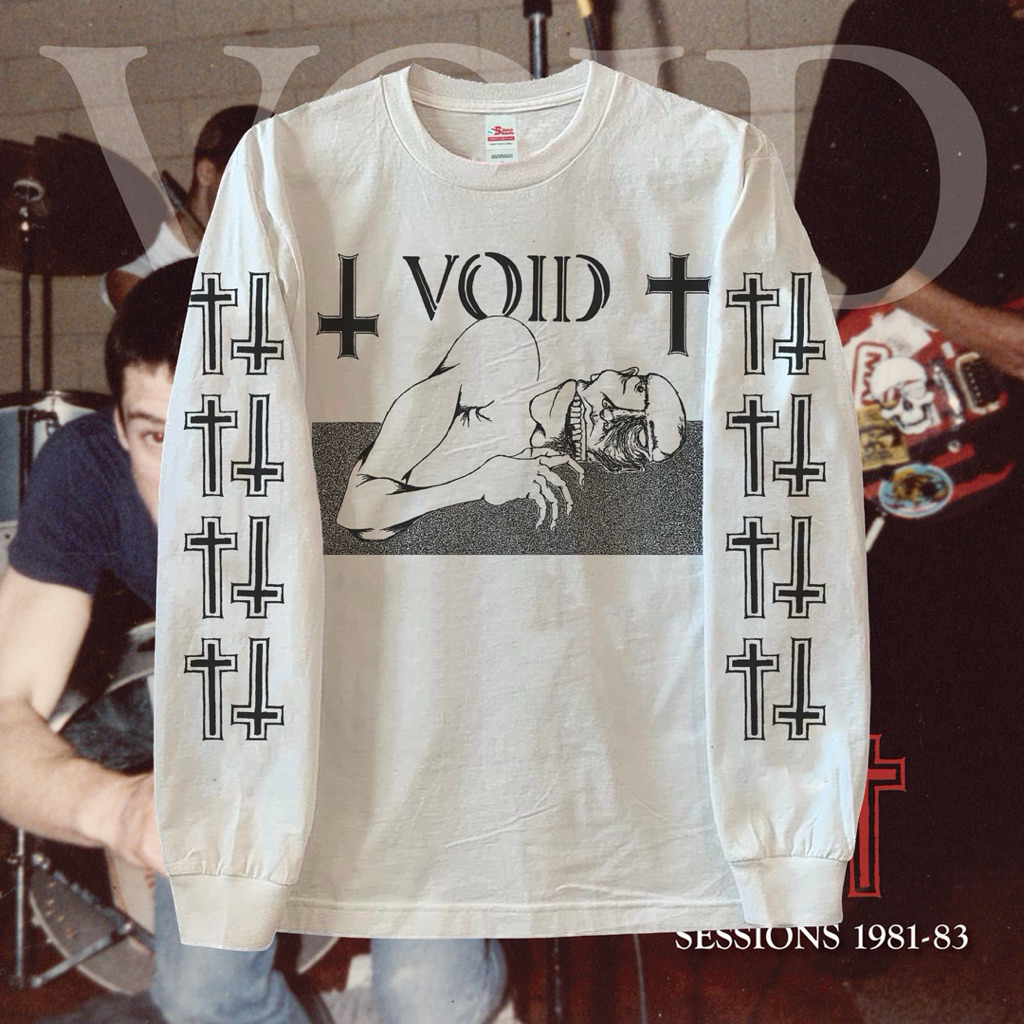 VOID Heavyweight Long Sleeve Band Tshirt | Kaos band Void Lengan Panjang