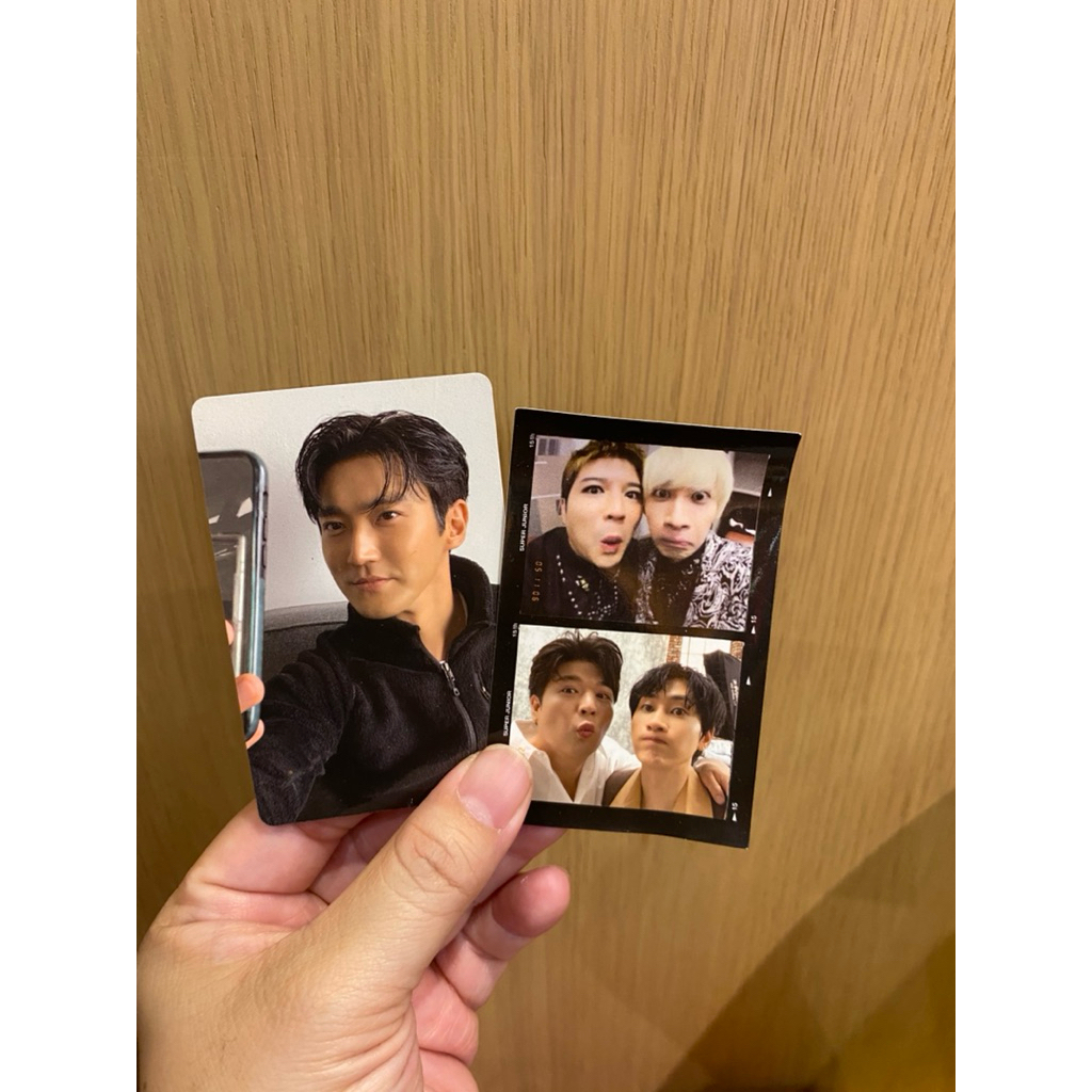 Super Junior 15th Anniversary Official Sticker + Photocard Set