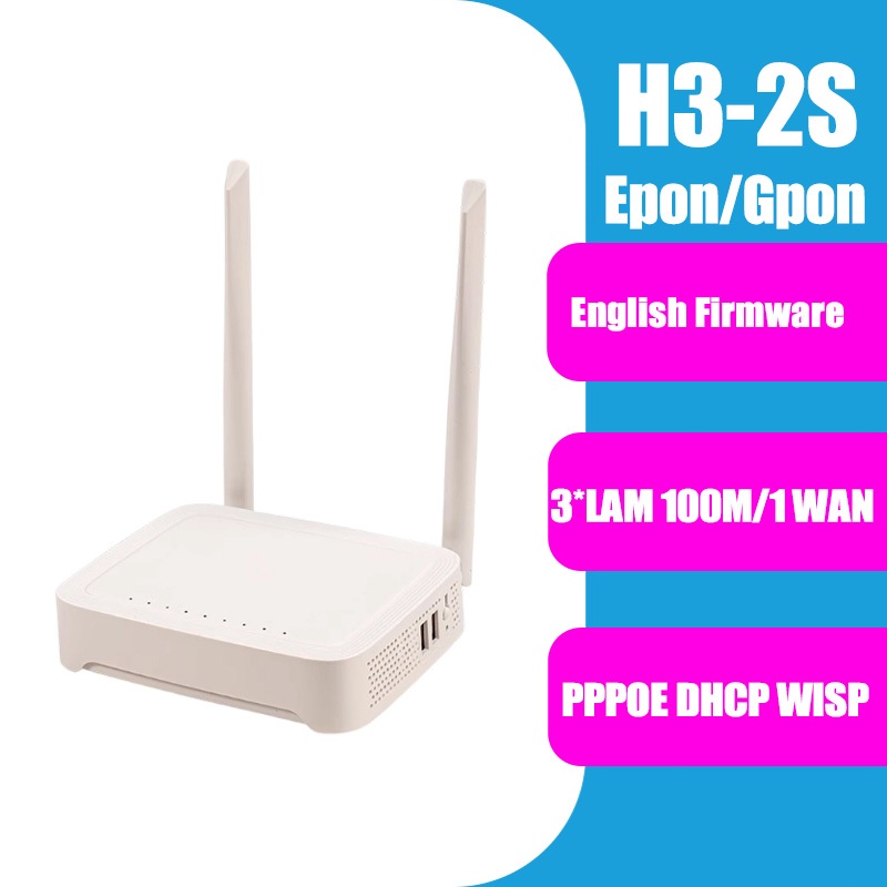 XPON DUAL BAND EPON-GPON H3-2S OMCI Dengan Adaptor