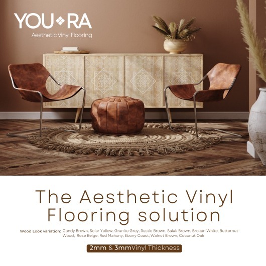 Vinyl Youra Flooring , 3mm