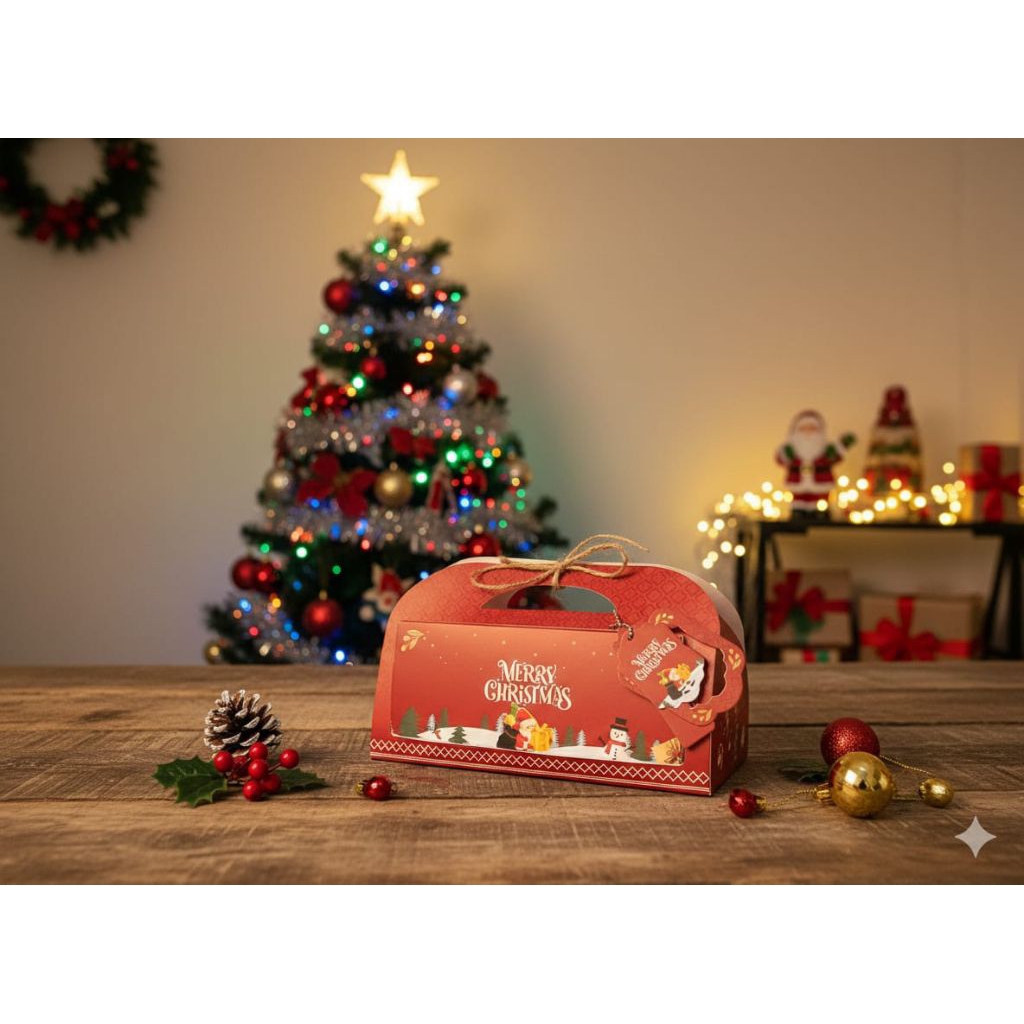 5 Set Box Jinjing Clement 18.5x9.5x8cm Box Natal Christmas Hampers