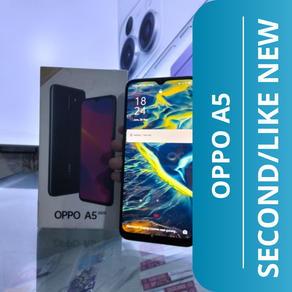 HP SECOND OPPO A5 (3/64GB) /OPPO A5 HP SECOND/SECOND