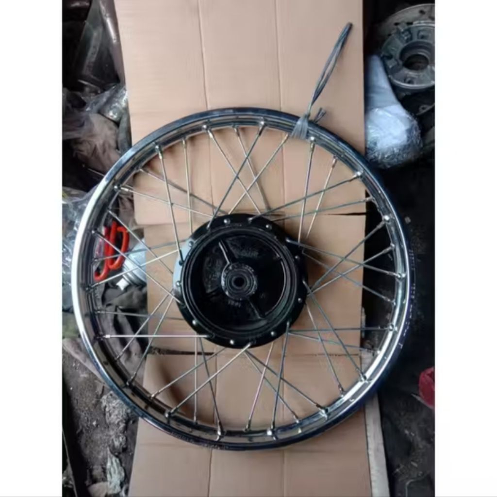 VELG PELEK RODA DEPAN MOTOR YAMAHA JUPITER MX JUPITER Z VEGA R NEW VEGA ZR ORIGINAL COPOTAN