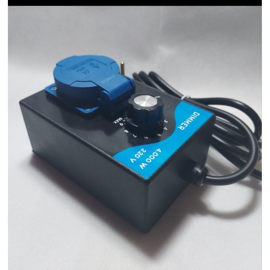 PENGATUR KECEPATAN GERINDA BOR MOTOR KIPAS DINAMO DIMMER 2000W / DIMMER SCR 4000 WATT