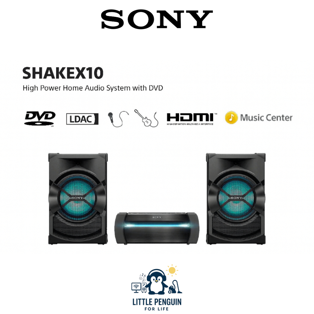 SONY SHAKE X10D High Power Home Speaker With DVD