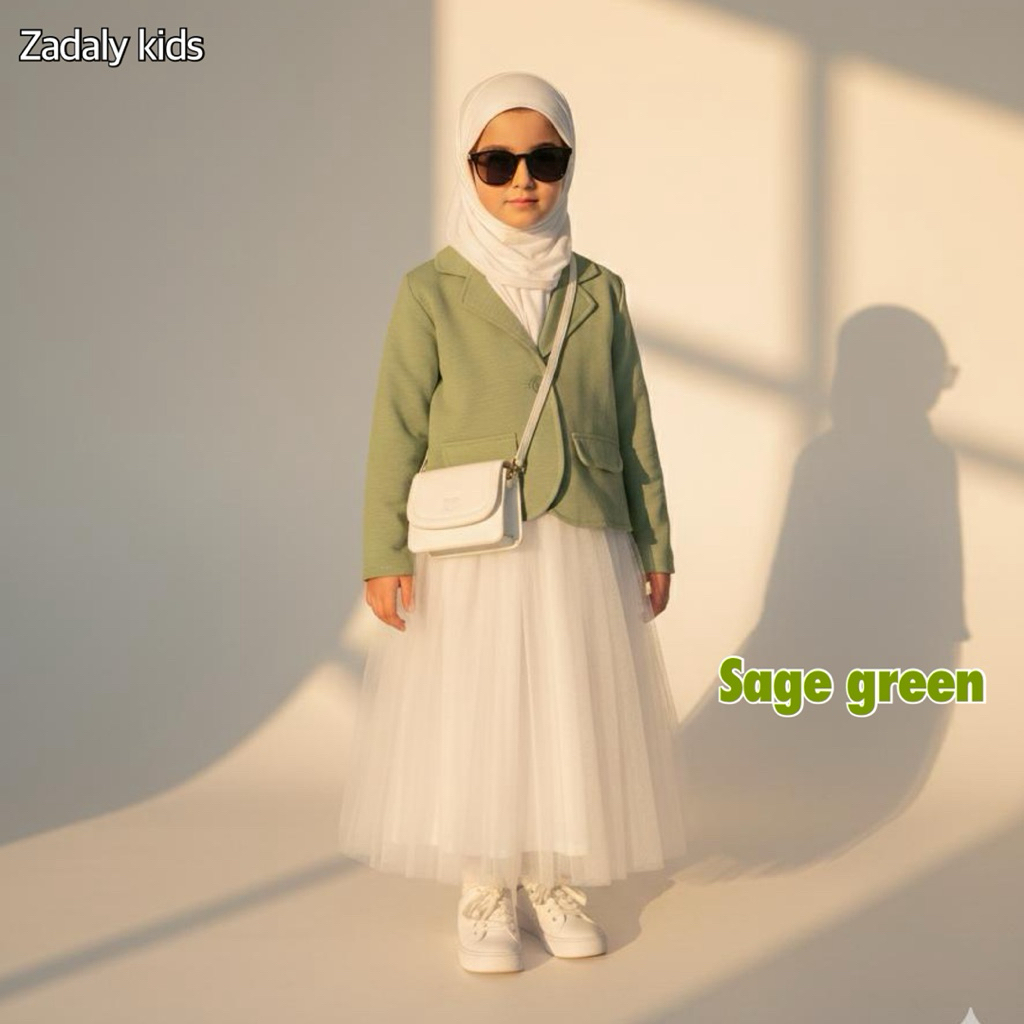 INARA set rok + blazer anak/ JAS anak dengan Rok tutu (tanpa iner) jas anak prempuan,blazer anak,gau