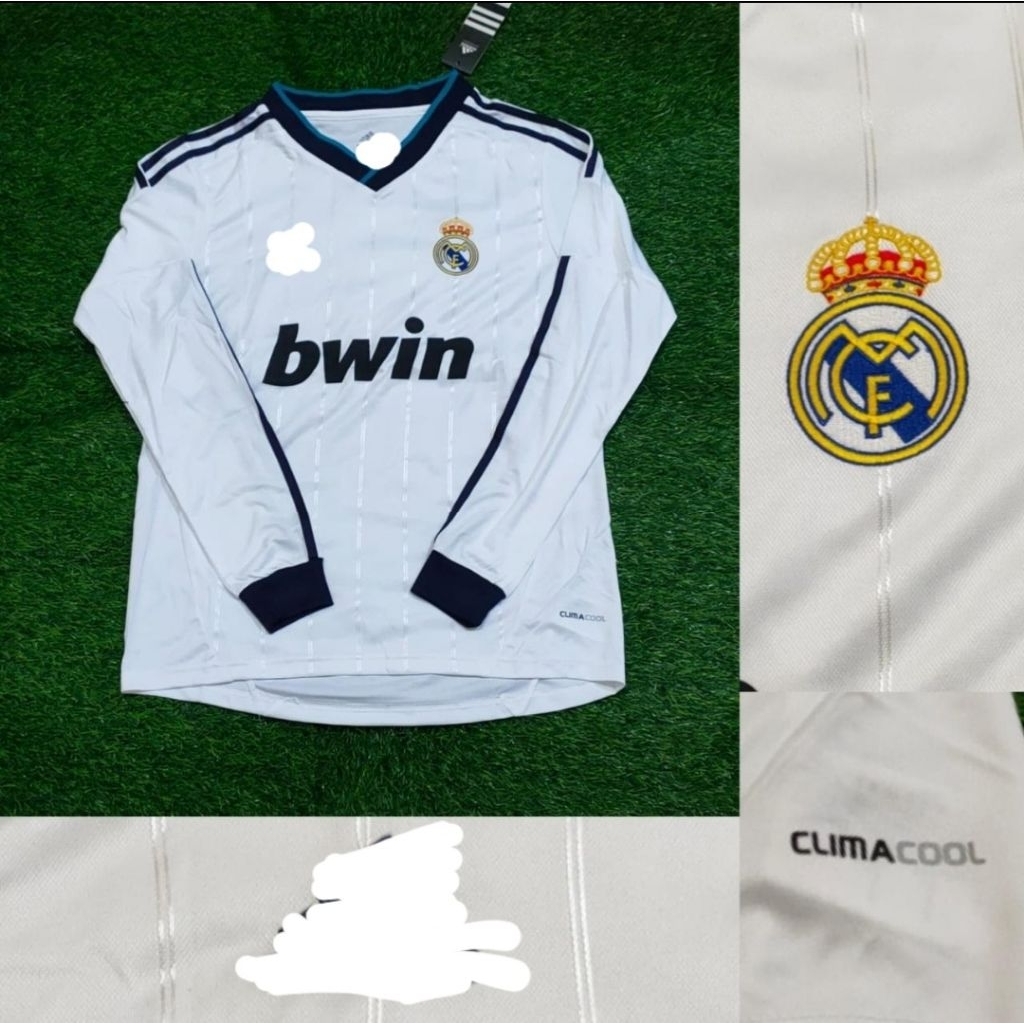 Jersey Kaos Baju Sepak Bola Real Madrid Madridista Home Away 3rd Third Retro Klasik Classic Jadul La