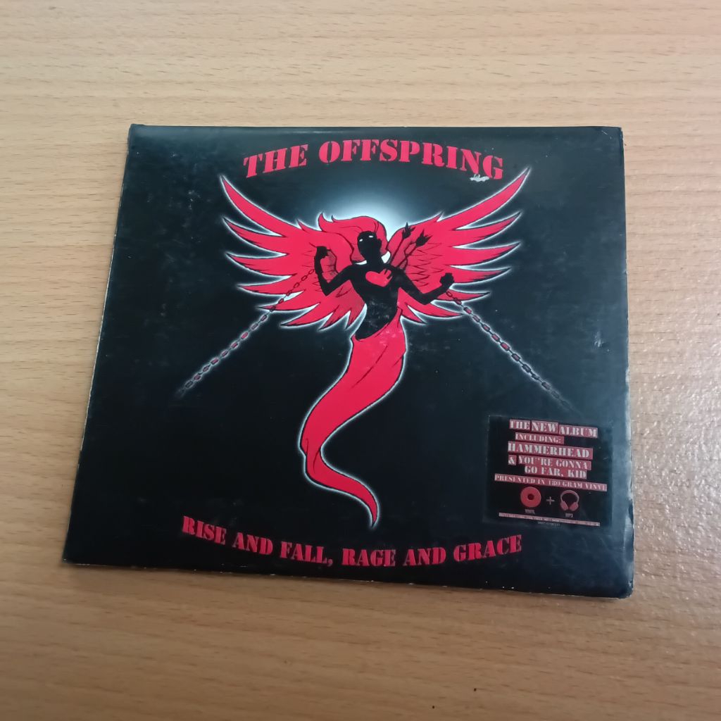Kaset CD Audio untuk KolPri Artist The Offspring album Rise and Fall Rage and Grace