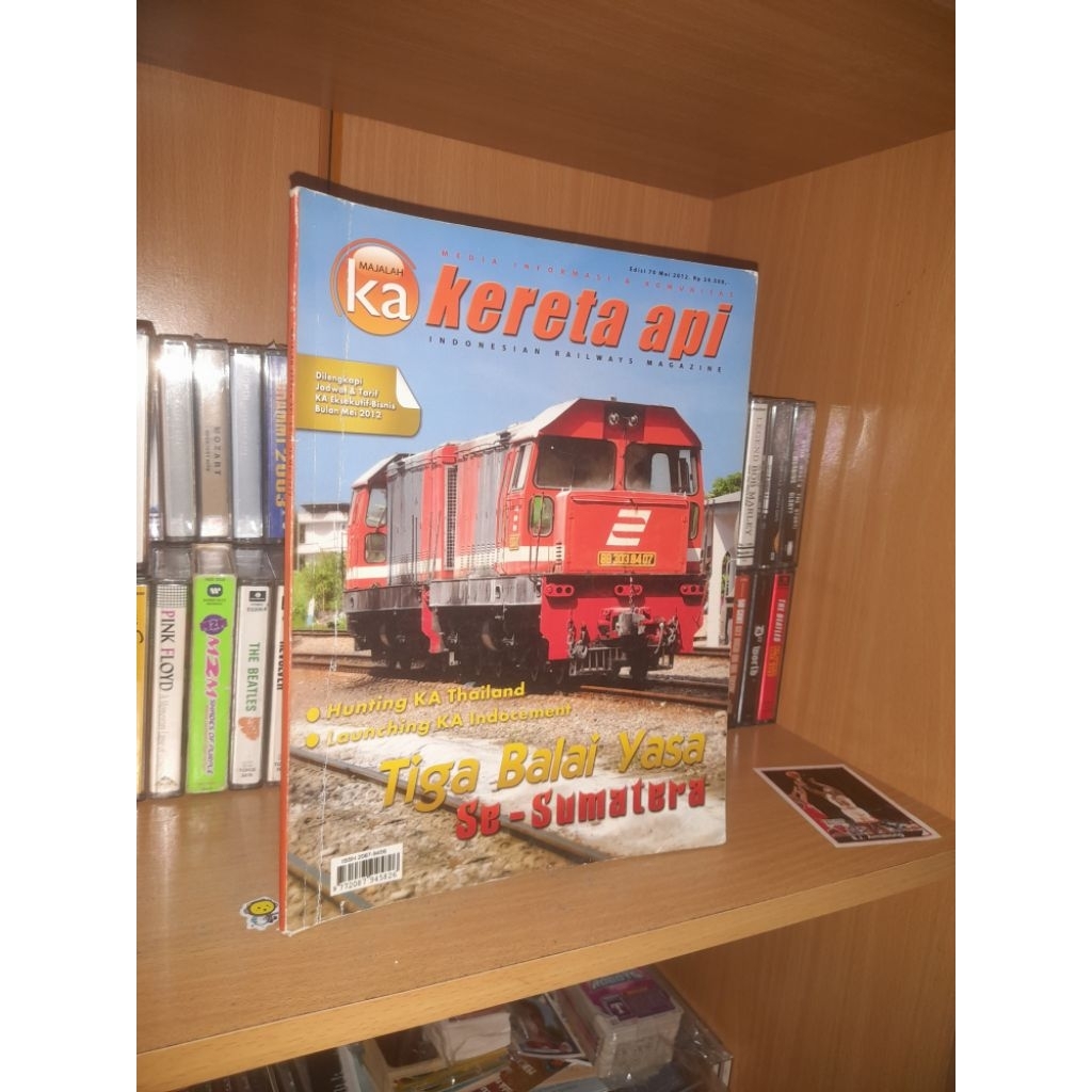 Majalah Kereta Api edisi Mei 2012
