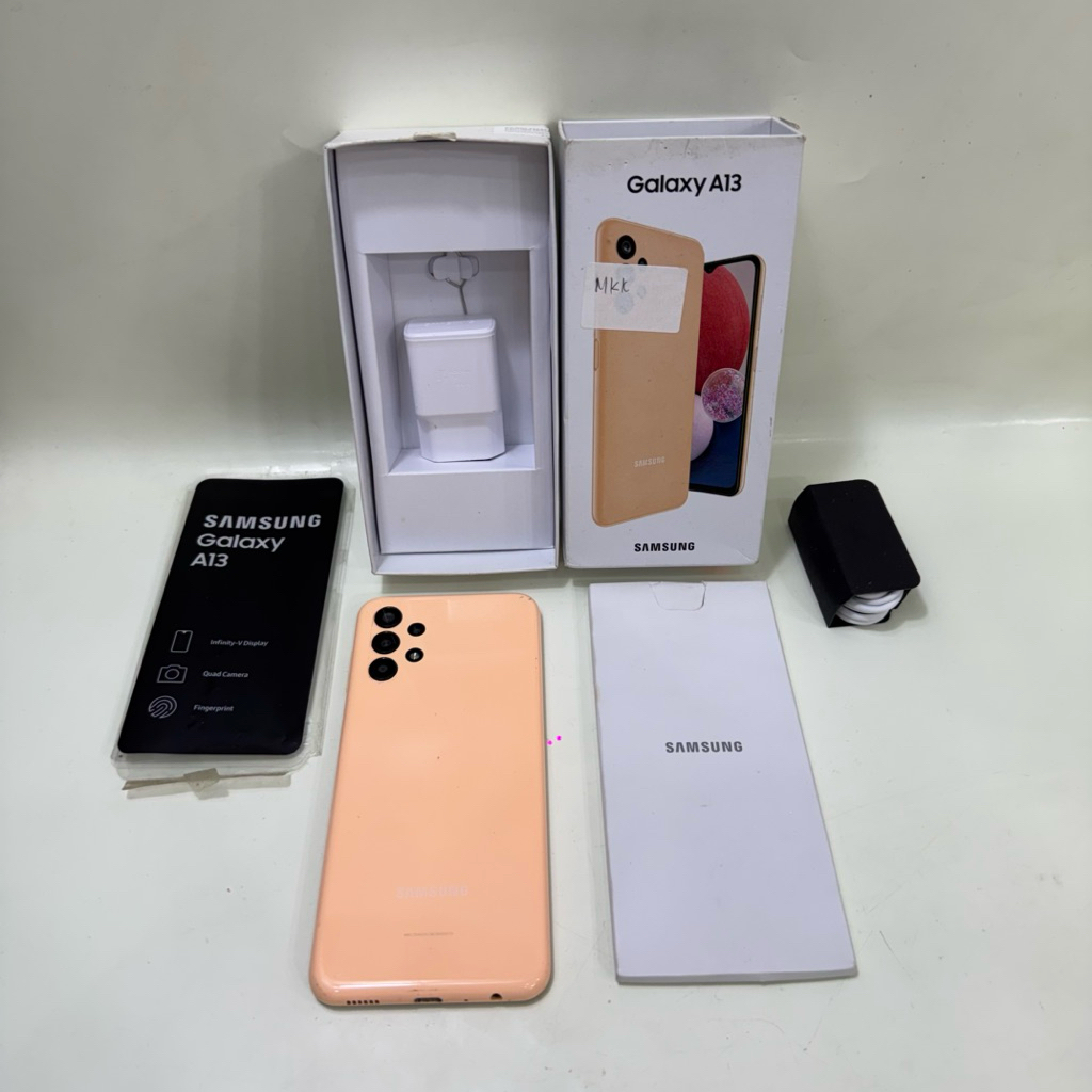 Samsung Galaxy A13 6/128gb Fullset Second Garansi Resmi
