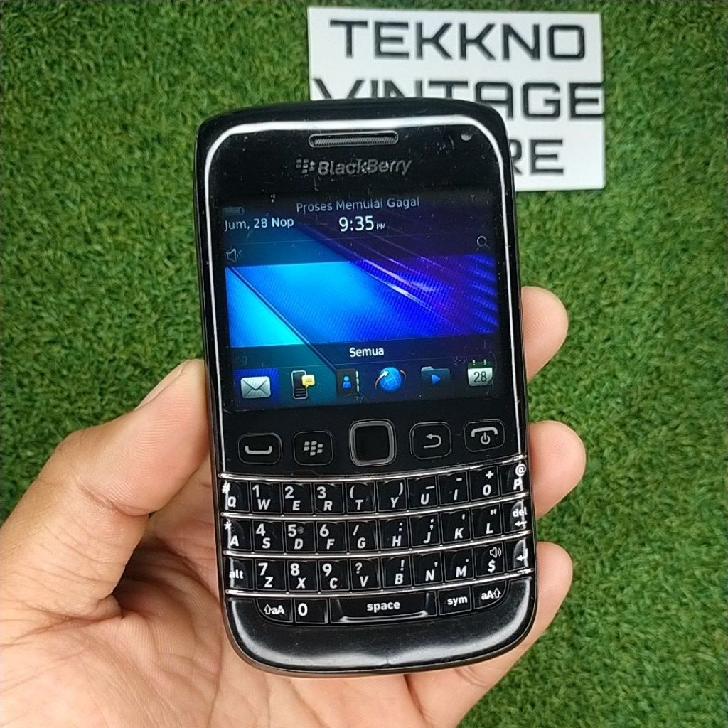 Hp Jadul Blackberry Bellagio 9790 Black Original Touchscreen& Qwerty