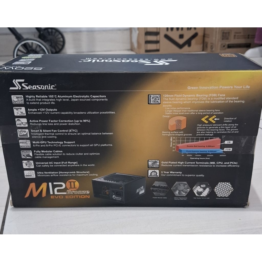 PSU seasonic 80plus Bronze