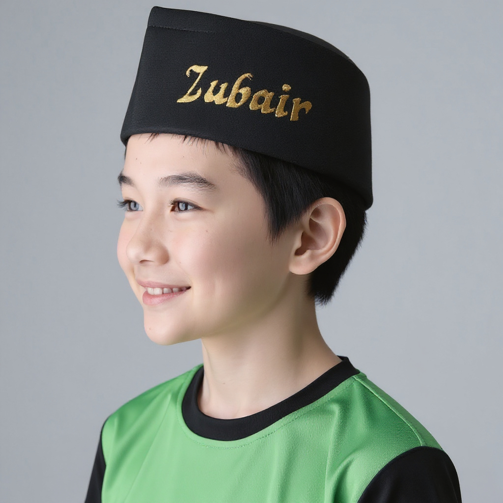 Peci Songkok ANAK Hitam Polos Bisa Custume Nama Kopiah TK SD SMP