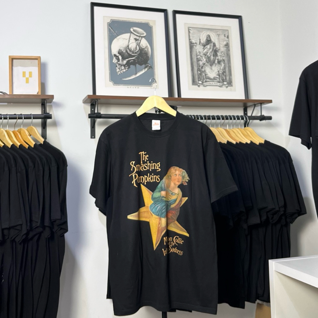 Kaos THE SMASHING PUMKINS 100% Cotton REAL PICT 