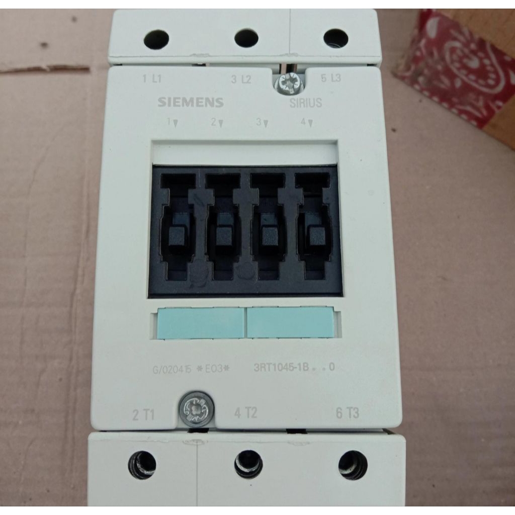 Kontaktor DC siemens 3RT1045 Coil DC 24V 120A
