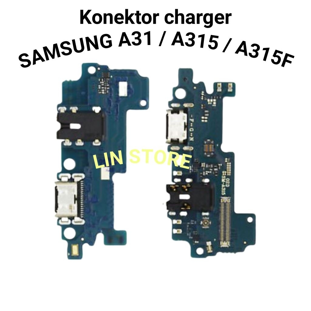 Flexible Charger Samsung A31 / A315 / A315F ORI Flexible Konektor Cas MIC HF Konektor Cas Samsung Ga