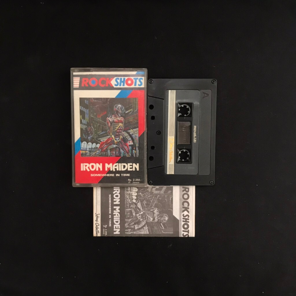 Kaset Iron Maiden - Somewhere in Time (rockshots)