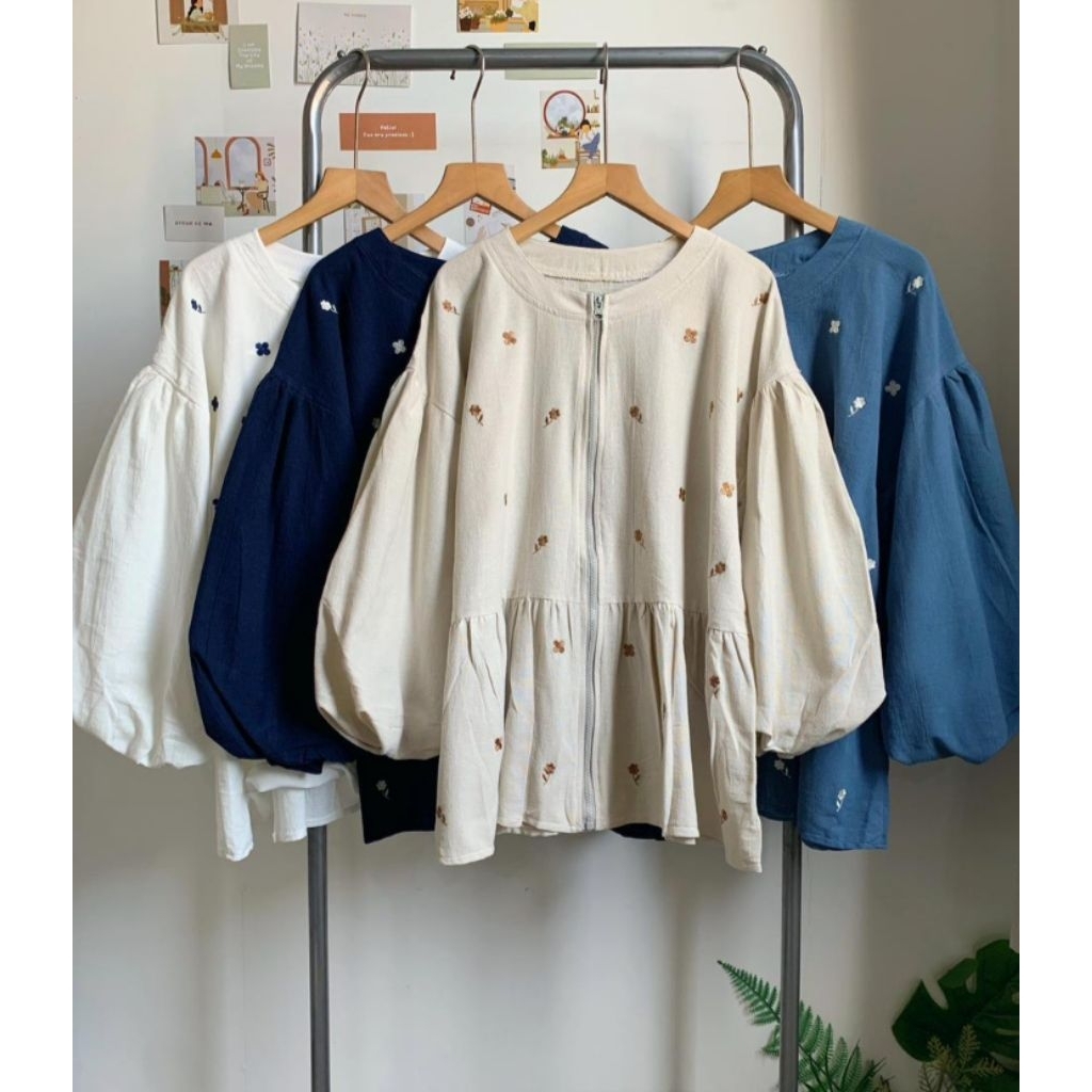 Atasan wanita Premium blouse premium kemeja wanita premium kemeja linen premium blouse linen premium
