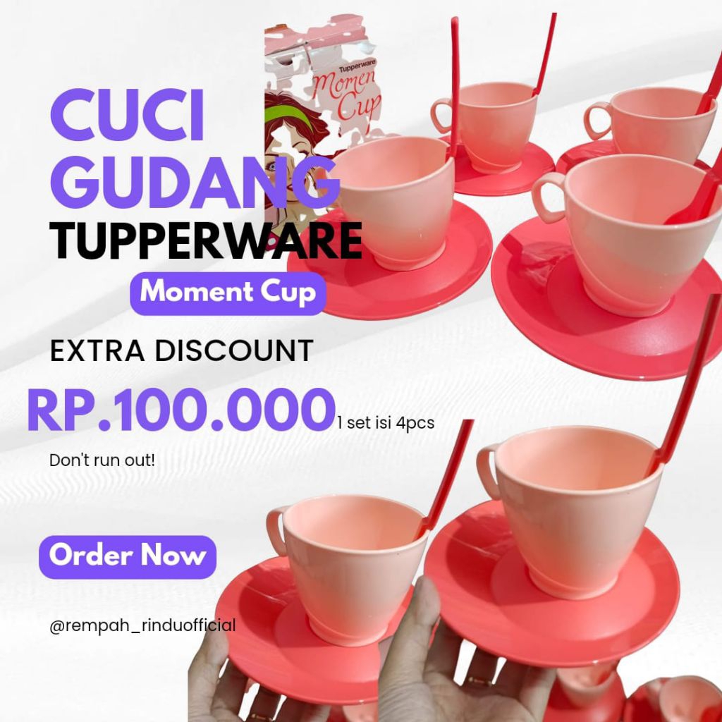 Moment Cup Tupperware