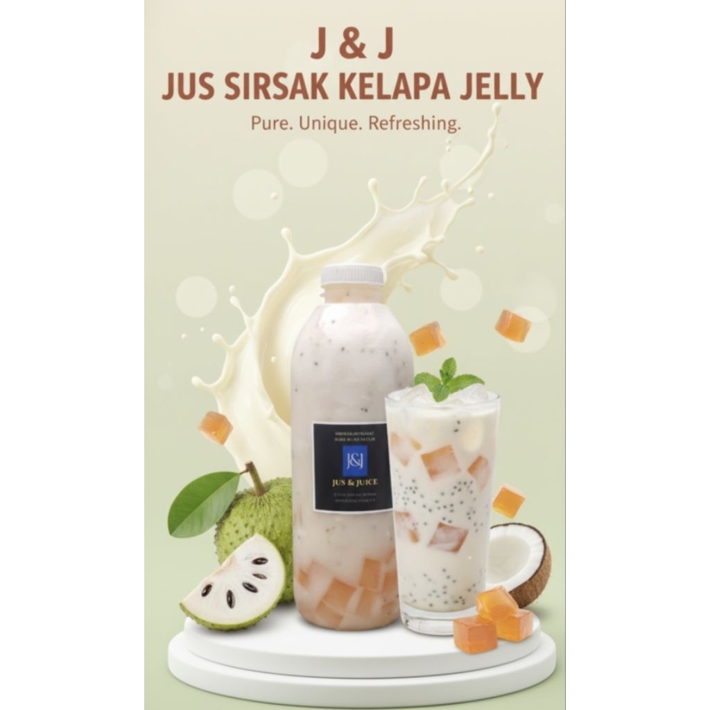Sirsak Kelapa Jelly 1 liter