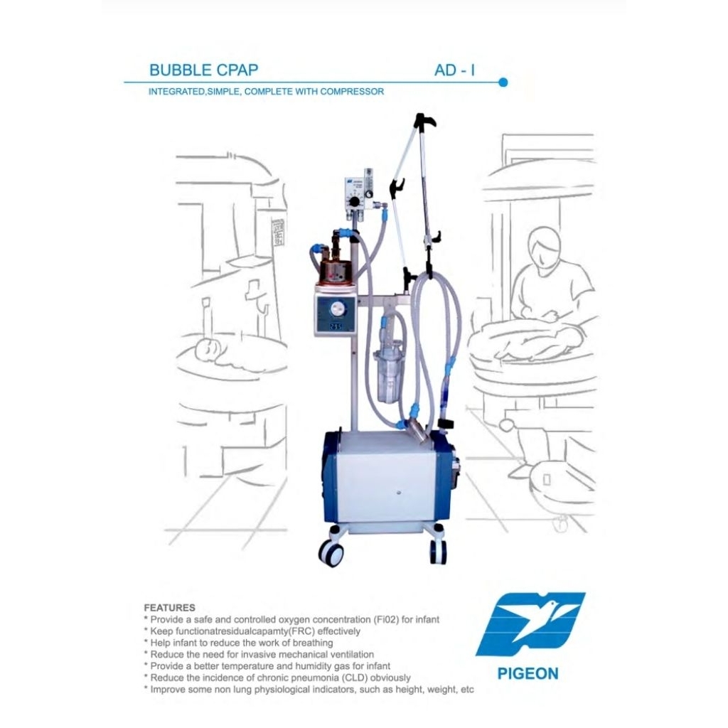 Infant Bubble CPAP With Compressor