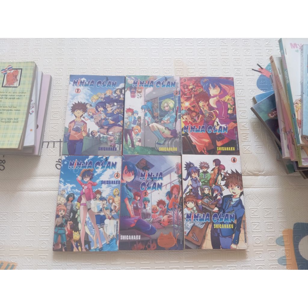 Komik Ninja Clan 1-6 Shigahaku Elex Media Komputindo Mini Seri